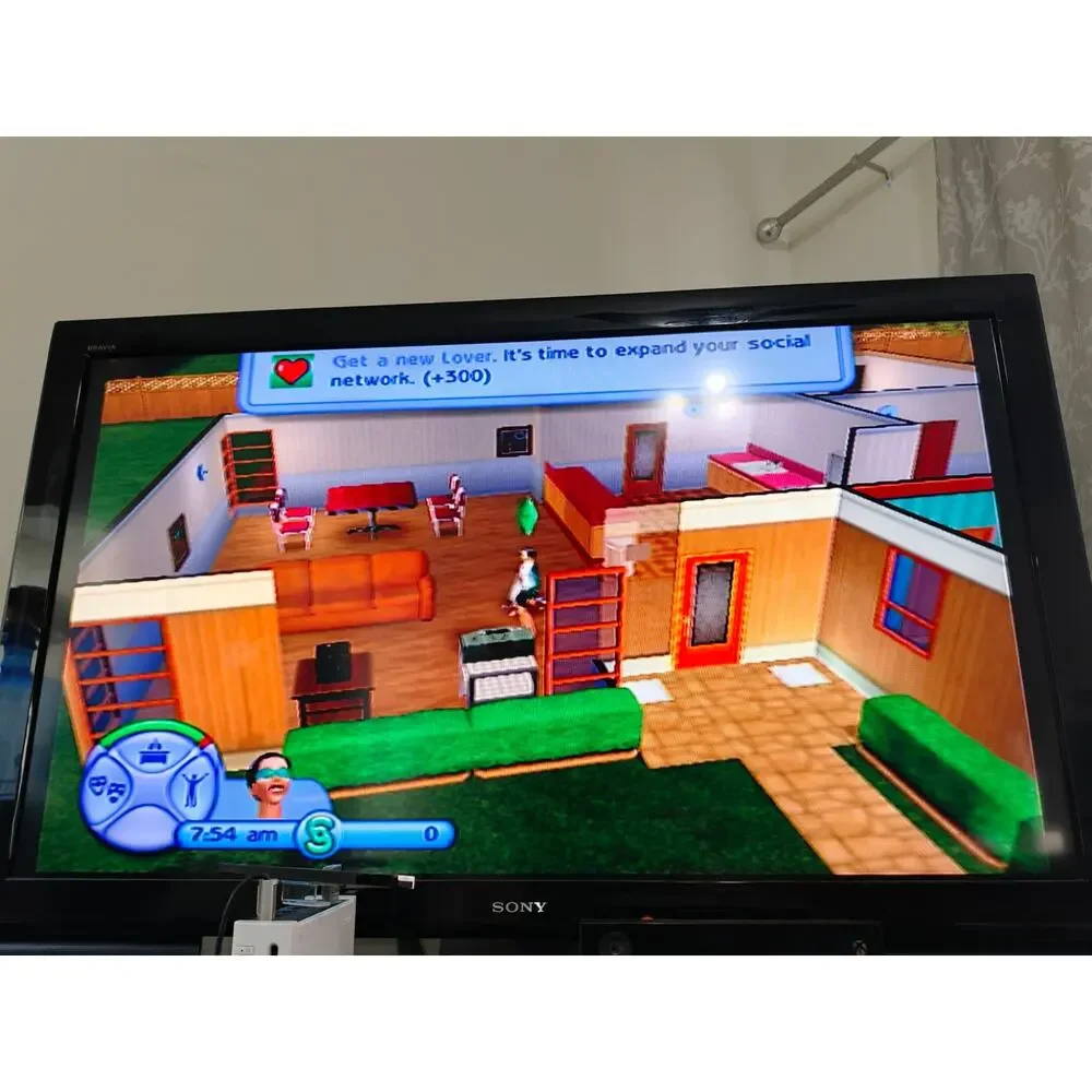 The Sims 2 PS2 CIB Complete EA Life Simulation Tested